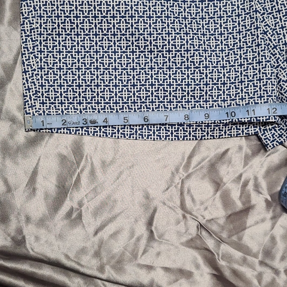 Counterparts Blue Patterned Chinos Shorts - Picture 6 of 6